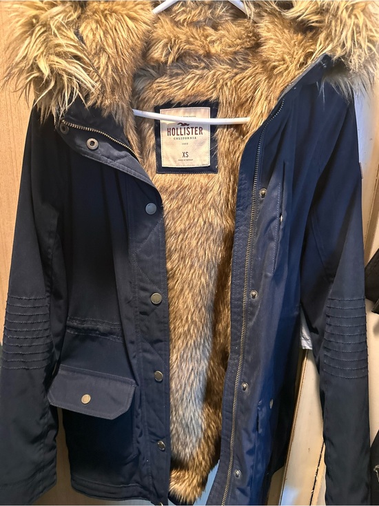 Hollister Jackets & Blazers - Hollister Navy Jacket